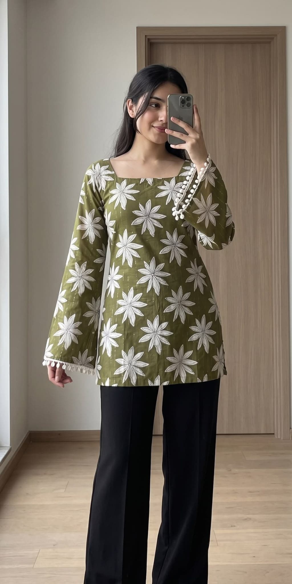 Green Kurti